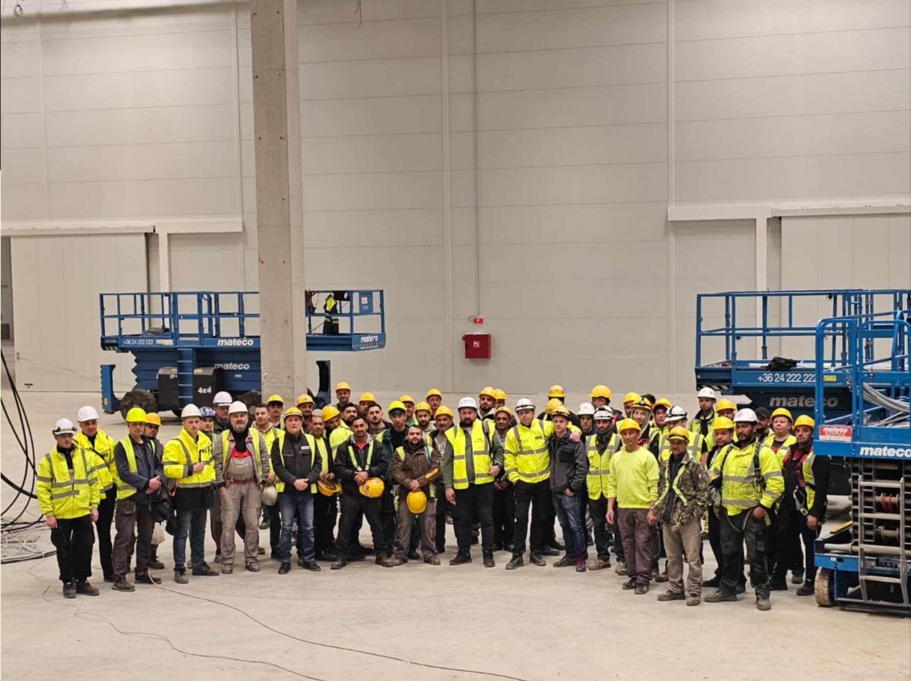 Company team group photo